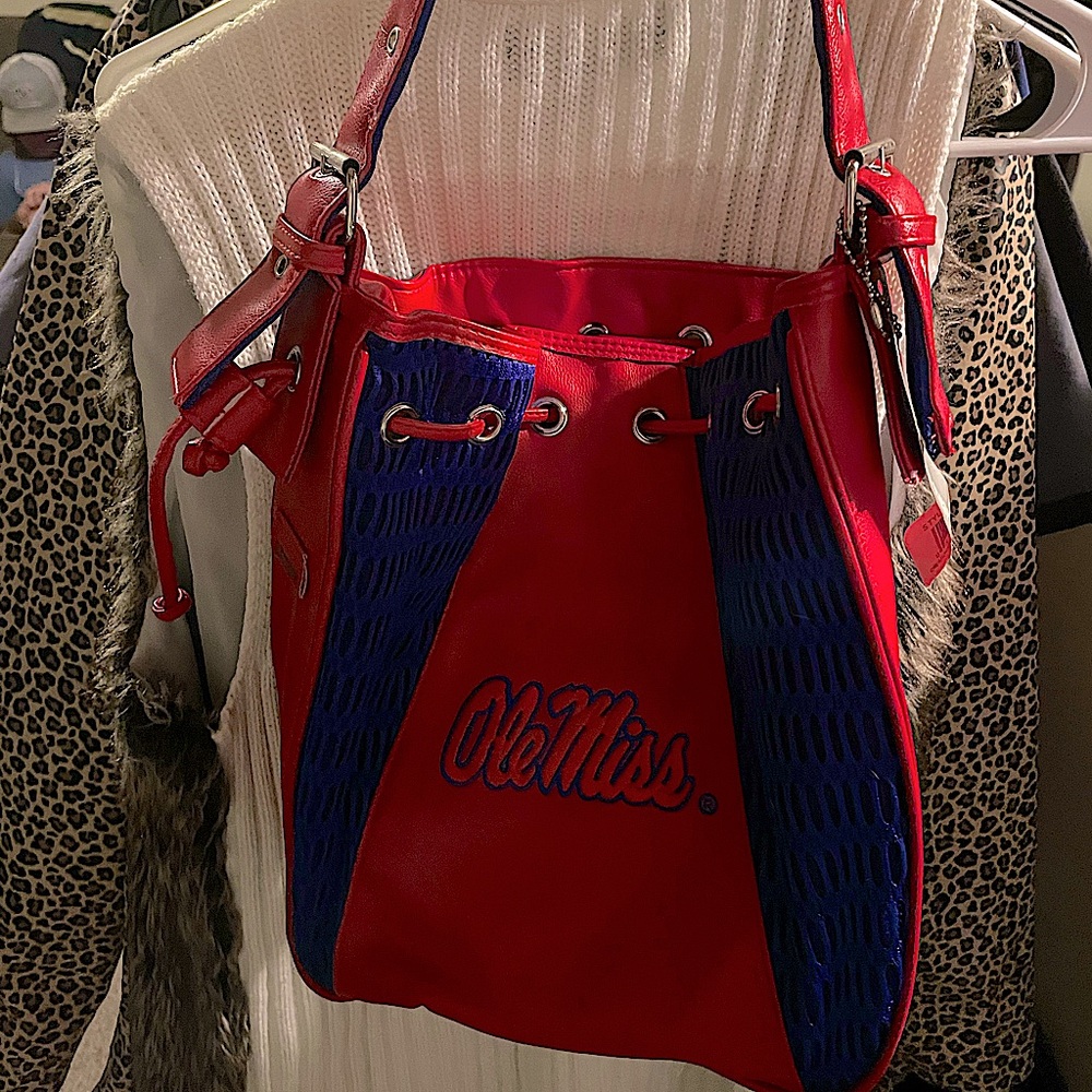Alan Stuart “Ole Miss” hobo purse NWT